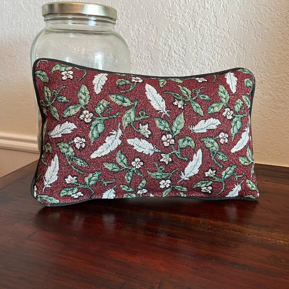 Rooster Small Word Tapestry Pillow Chicken Lady Country Farmhouse Cottagecore - Picture 6 of 7